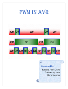 PWM in AVR v1.0