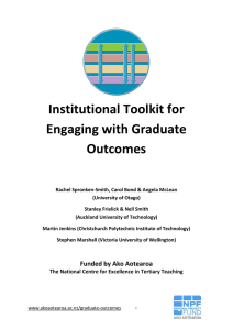 Institutional Toolkit for Engaging with Graduate