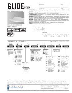 Suspended Specification Sheet - Pinnacle Architectural Lighting