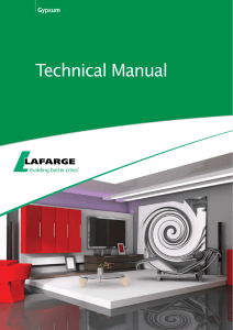 Technical Manual - Lafarge in South Africa