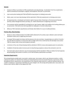 General: Permits, Plans, Shop Drawings: Separation Requirements: