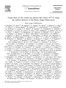 Upper limit on the cosmic-ray photon flux above 10 eV using the