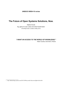 The Future of Open Systems Solutions, Now.