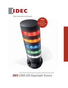 IDEC LD6A LED Signalight Towers