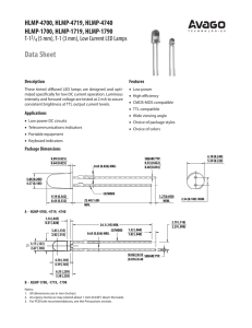 Data Sheet - Avago Technologies