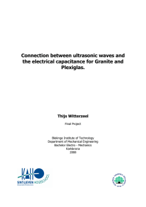 Connection between ultrasonic waves and the electrical