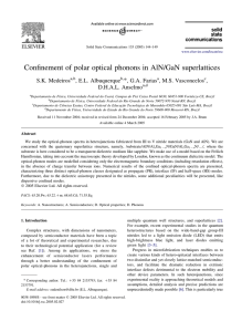 Confinement of polar optical phonons in AlN/GaN superlattices