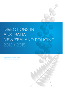 directions in australia new zealand policing 2012 > 2015