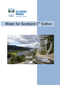 Water for Scotland 3 Edition