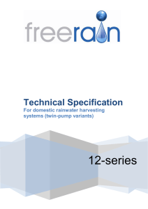 Freerain Technical Specification