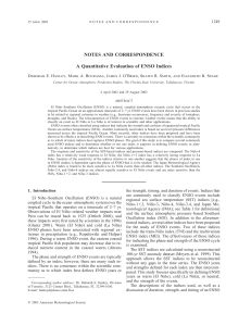 NOTES AND CORRESPONDENCE A Quantitative Evaluation of