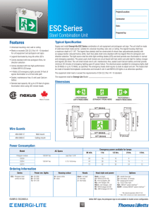 ESC Series - Emergi-Lite