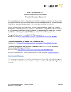 transition to TRT v4.0 - DesignLights Consortium