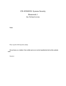 CIS 4930/6930: Systems Security Homework 1