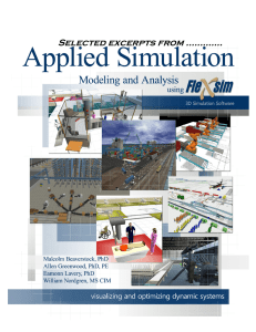Selected excerpts from - FlexSim Simulation Software