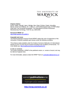 - Warwick Research Archive Portal