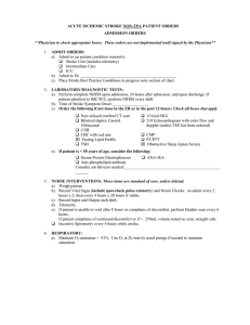 ACUTE ISCHEMIC STROKE NON