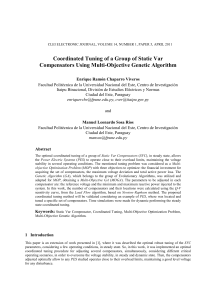 Coordinated Tuning of a Group of Static Var Compensators Using