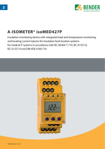 A-ISOMETER® isoMED427P