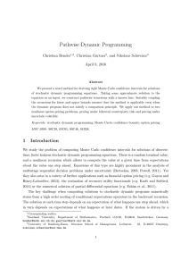 Pathwise Dynamic Programming