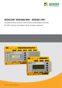 isoscan® eds460/490 – eds461/491