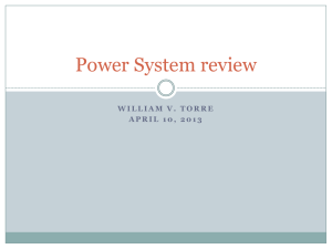 Basics of power systems