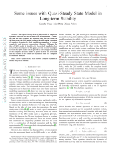 Some issues with Quasi-Steady State Model in Long