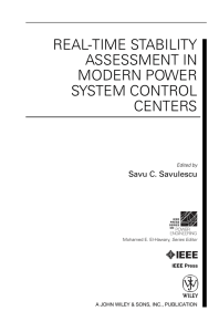 real-time stability assessment in modern power system