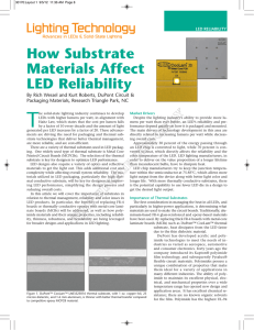 How Substrate Materials Affect LED Reliability