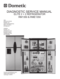 Rm1350 Diagnostic Service Manual