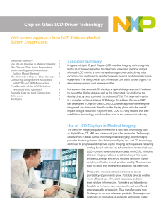 Chip-on-Glass LCD Driver Technology