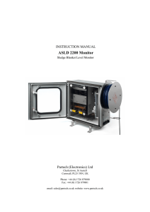 ASLD2200 Monitor Instruction Manual PDF