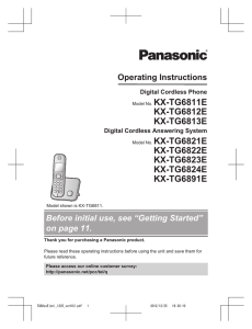 Operating Instructions (English)