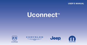 2010 Uconnect User`s Manual