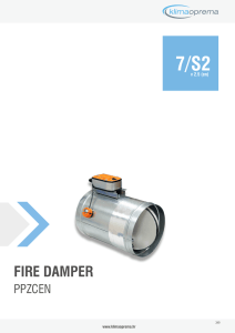 fire damper 7/s2