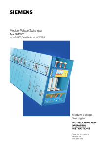 Medium-Voltage Switchgear