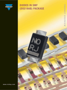 DIODES IN SMF (DO219AB) PACKAGE