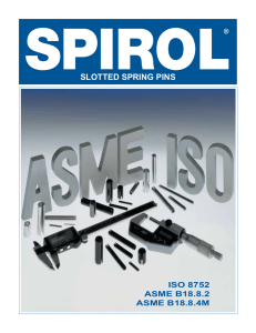 slotted spring pins