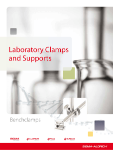 Laboratory Clamps and Supports - Sigma