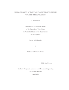 LINEAR STABILITY OF ELECTRON