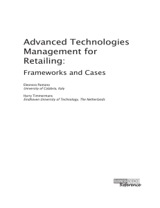 Advanced Technologies Management for Retailing: