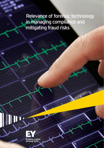 Relevance of forensic technology in managing compliance and