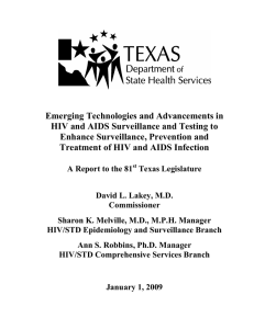 Emerging Technologies and Advancements in HIV and AIDS