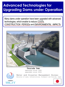 Advanced Technologies for Upgrading Dams under Operation