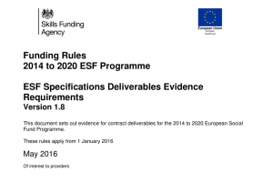 ESF Specifications Deliverables Version 1_8 v24