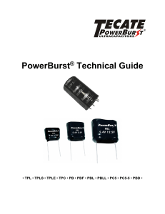 PowerBurst® Technical Guide