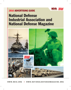 2016 Media Kit - National Defense Magazine