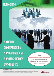 National Conference on Nanoscience and