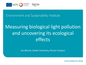 Measuring biological light pollution and uncovering its ecological
