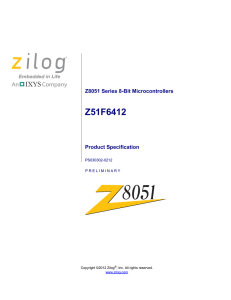 Z51F6412 Product Specification